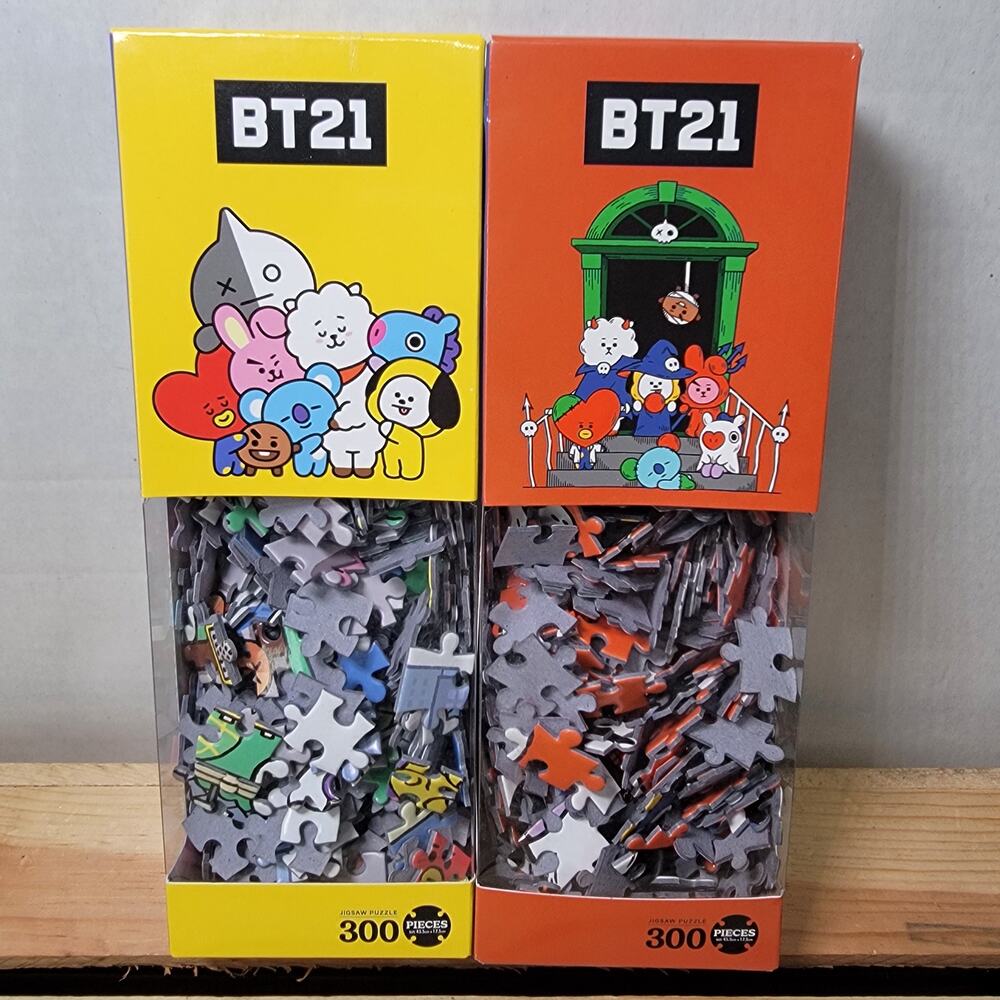 Set of 2 BT21 300 Pc Puzzles